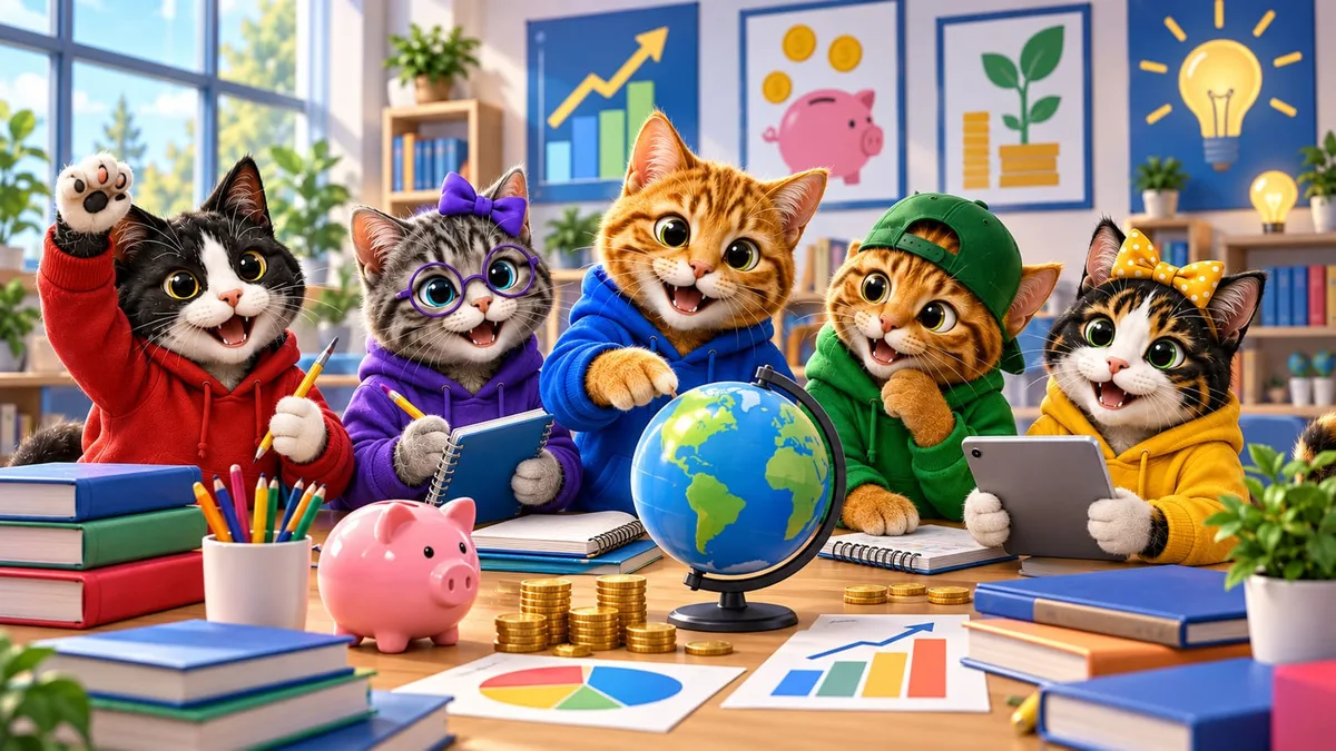 Gatitos Cooperativistas aprendiendo juntos