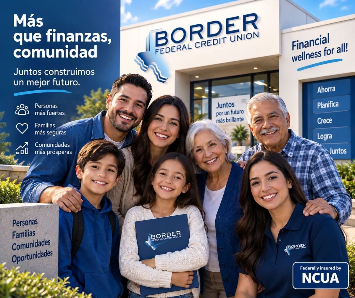 Familia y comunidad Border Federal Credit Union